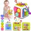 Kostka sensoryczna Montessori 7w1