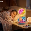 Zestaw kreatywny lampka jednorożec LED piasek kinetyczny DIY farby