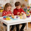 Zestaw kreatywny modelowanie bukietu kwiatów wazonu modelina glina 37w1