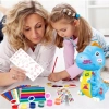 Skarbonka dinozaur do malowania DIY – zdjęcie 3