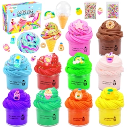 Pachnące slime gluty lody babeczki zestaw do robienia glutów 10szt
