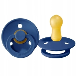 Smoczek Bibs anatomiczny uspokajający kauczukowy organiczny Midnight 0m+ Smoczek Bibs anatomiczny uspokajający kauczukowy organiczny Midnight 0m+
