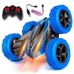 Samochód twister 360 zdalnie sterowany akrobata kaskader auto LED pilot RC
