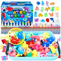 Magiczne figurki żelowe 3D – zestaw XXL 20 żeli