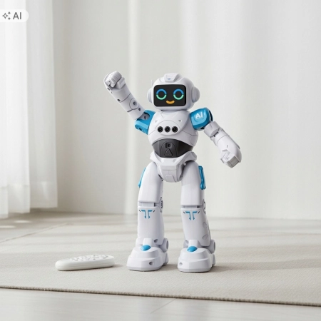 Robot interaktywny z pilotem i czujnikiem gestów – zdjęcie 11