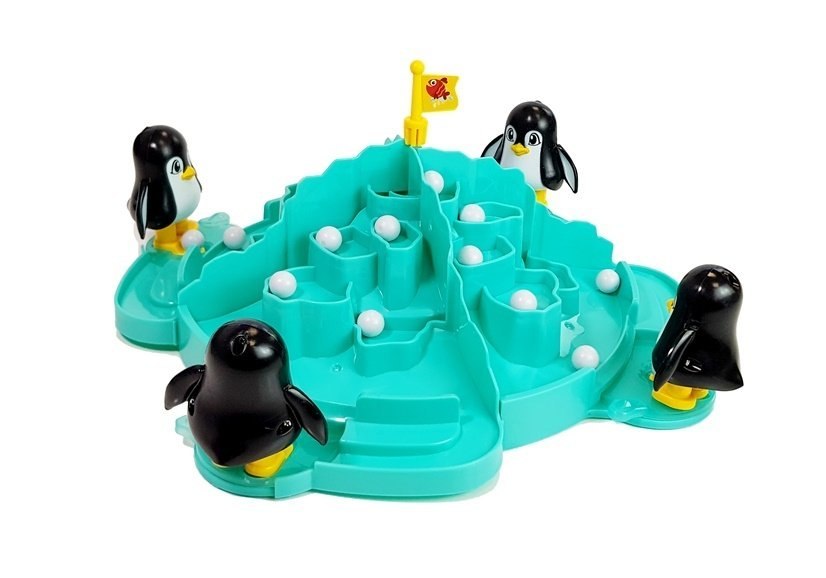 Gra Pingwiny na Lodowcu Podbijanie Piłek
