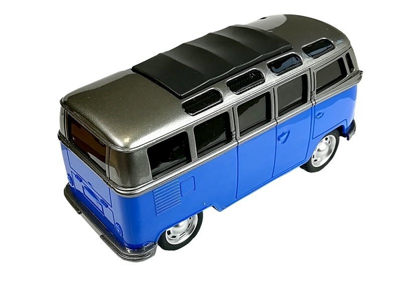 Autobus Resorak T1 z napędem niebieski