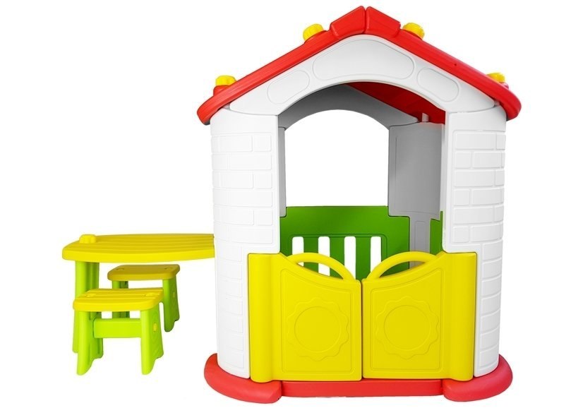 Zestaw ogrodowy dla dzieci domek stolik krzesła