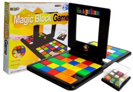 Gra Magiczne Bloki Kolorowe Kostki Kwadrat dla Dwóch Graczy