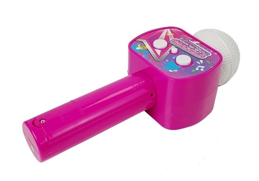 Mikrofon Dziecięcy Bezprzewodowy Karaoke Głośnik Bluetooth Różowy
