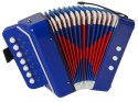 Akordeon Instrument Dla Małego Muzyka Niebieski