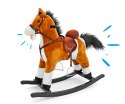Koń na biegunach dla dzieci Mustang Milly Mally jasny brąz