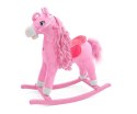 Koń na biegunach dla dzieci Princess Milly Mally różowy