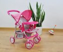 Wózek dla lalek spacerówka Kate Prestige Pink Milly Mally
