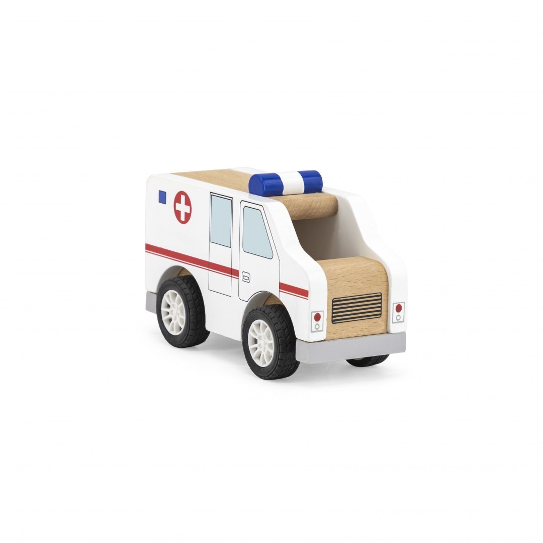 Drewniany Ambulans karetka Viga