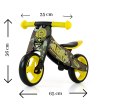 Drewniany rowerek biegowy trójkołowy dla dzieci Army Jake Milly Mally