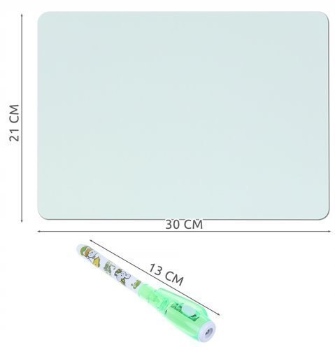 Duża tablica do malowania światłem LED + szablony